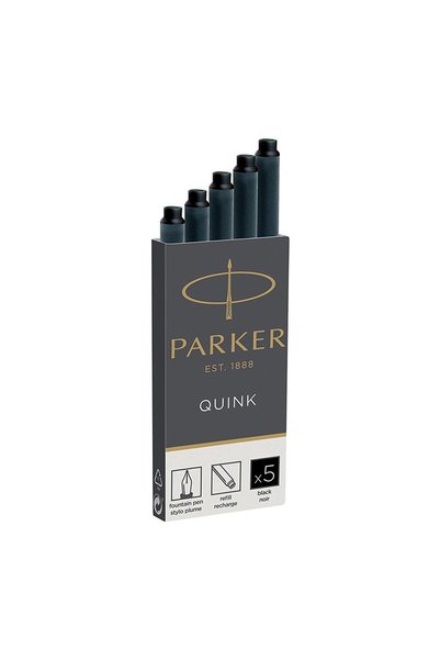 Parker Quink Dolmakalem Kartuşu Siyah 5 Adet