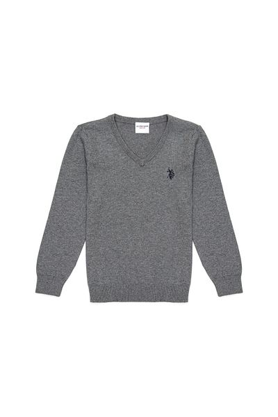 U.S. Polo Assn. Gâscă, 7-8 ani, Grey Melange