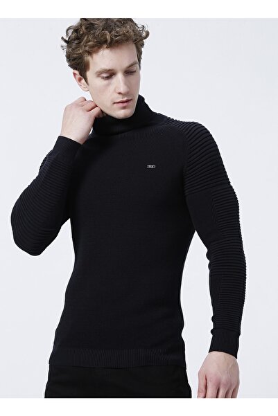 U.S. Polo Assn. Crew Neck Navy Blue Men's Sweater 3508-Stk