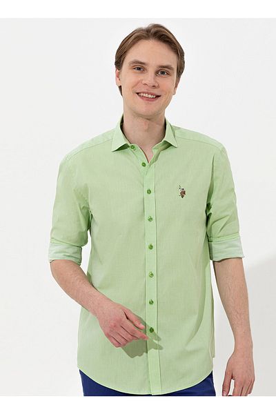 U.S. Polo Assn. Πουκάμισο, Μ, Πράσινο