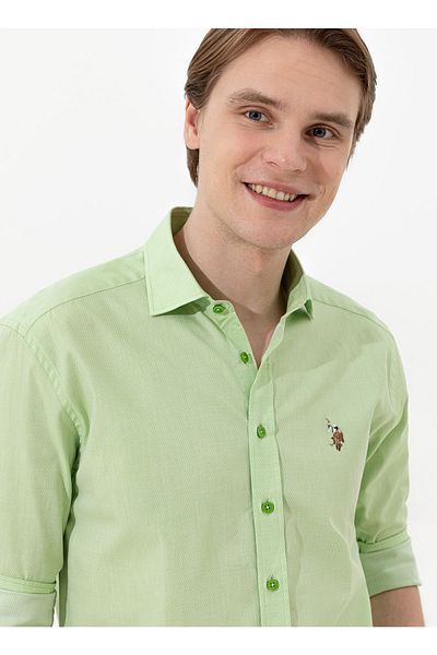 U.S. Polo Assn. Πουκάμισο, Μ, Πράσινο