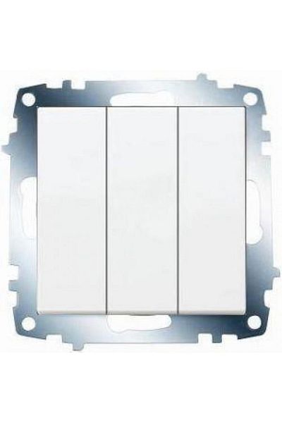 MAKEL Triple Key 1+3 White Karea