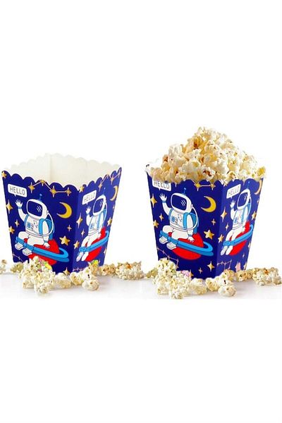 Happyland Space Themed Corn Popcorn Box