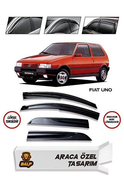 BALP Fiat Uno Cam Rüzgarlığı 4lü