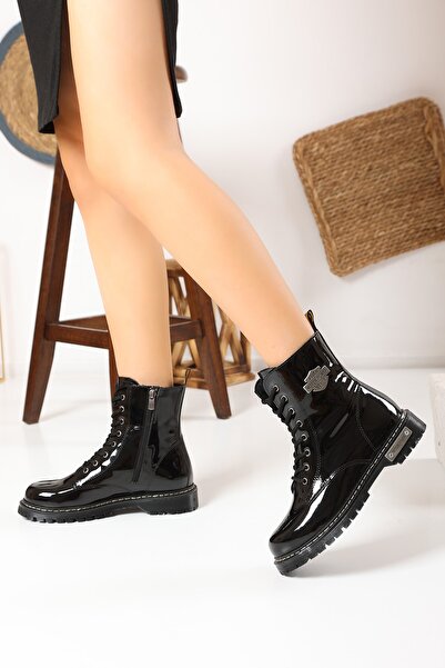 Ayax Siyah Rugan Kadın Postal Bot