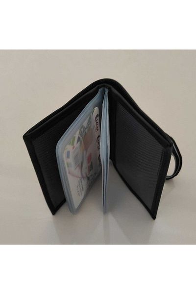 firdevsi hobi Elastic Transparent Sectioned Card Holder