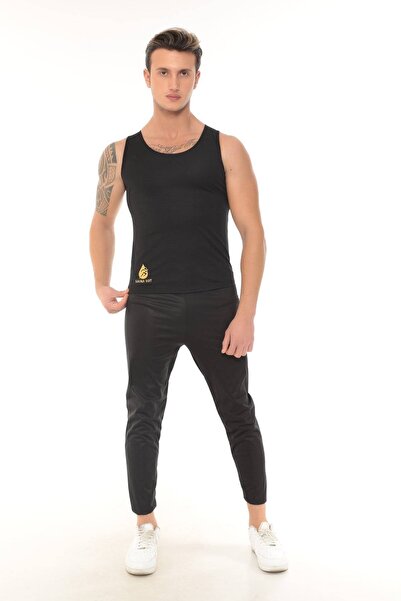 SAUNA SUIT بدلة التخسيس الحرارية للجنسين لحرق الدهون والتعرق، مجموعة رياضية و...