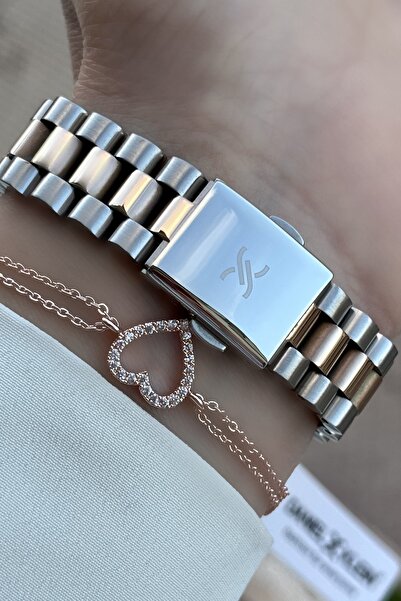 Daniel Klein Takvimli Kadın Kol Saati ve Hediye Bileklik