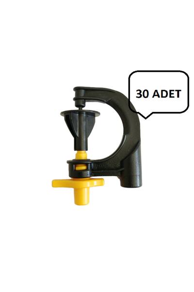 JETPLAST Turbo Flood Mini Sprink Başlığı Sarı 200lt/h 30 Adet