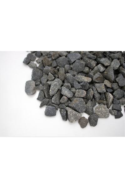 Asenya Siyah Bazalt Taş 3 Kg 1,5-2,5 Cm Dekoratif Siyah Dolomit Taş Bazalt Ta...