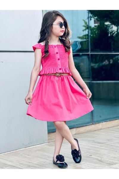 ELISHA Girl's Skirt Suit Set