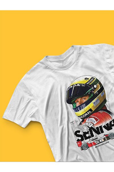 ZEPSTORE T-shirt Ayrton Senna Mclaren Mp4/4
