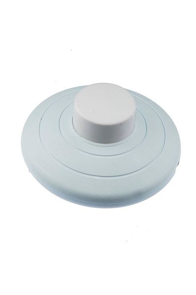 Tek-İş Floor Type Intermediate Point On/Off Switch Floor Button Lamp Switch White