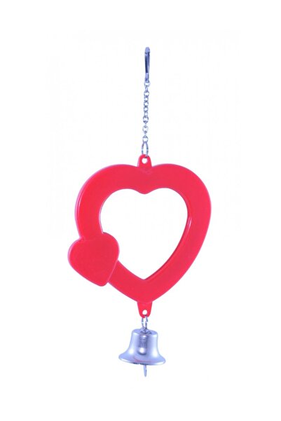 Genel Markalar Kuş Oyuncağı Aynalı Kalp