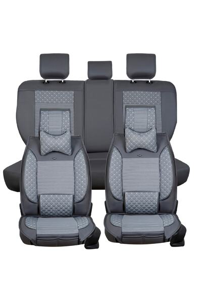 ACKSTORE غطاء مقعد سيارة فولفو Xc60 جديد فاخر من الجلد، مجموعة أمامية/خلفية م...