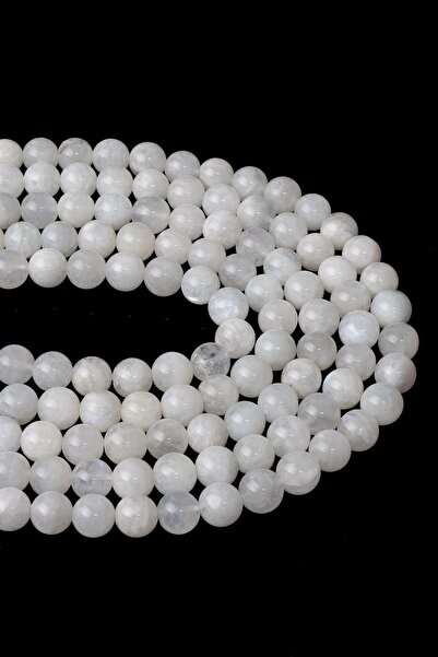 Dünya Doğal Taş 8 mm Moon Stone Dizi Aaaa