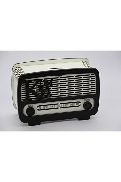 EMİNER Ahşap Kumbara Dekoratif Radyo Kumbara