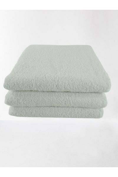Bol Ticaret Tekstil 12 bucăți prosop economic din bumbac pentru coafură și hotel 200 grame/buc 50x90 cm