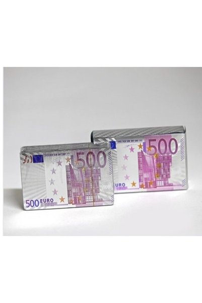 HEPBİMODA Iskambil Oyun Kartları Euro Kaplama Deste Kağıt Oyunu Seti Poker Ka...