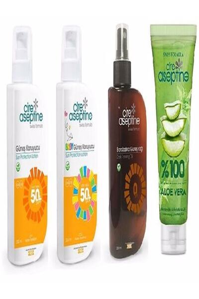 CIRE ASEPTINE Güneş Koruyucu 50spf-Güneş Koruyucu Baby 50spf-Bronzlaştıcı-Gün...