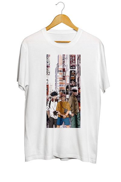 karikatürstore Jujutsu Kaisen Anime T-Shirt