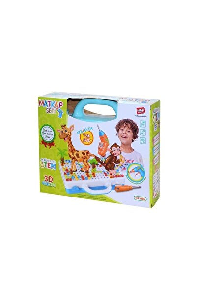 Genel Markalar 3d Yaratıcı 340 Parça Matkaplı Çanta Tamir Seti