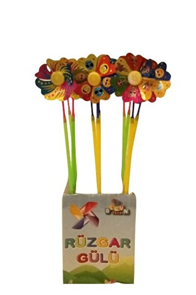 Yoko Toys 5 Adet Küçük Yaldızlı Rüzgar Gülü