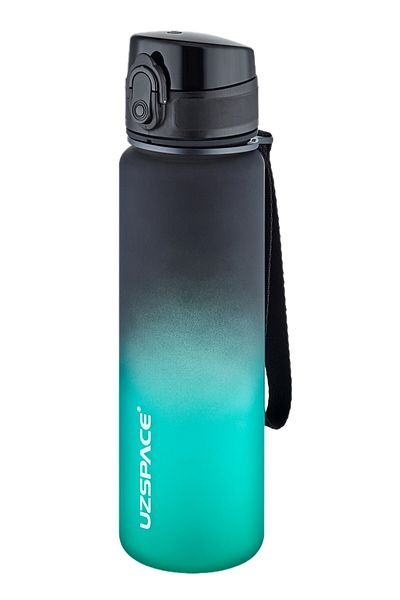 Uzspace 500ml Double Color Motivational Bottle Softtouch Ff Collection Tritan Water Bottle
