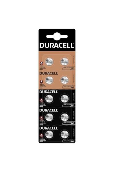 Duracell Düğme Pil Lr44 10'lu 1.5 Volt