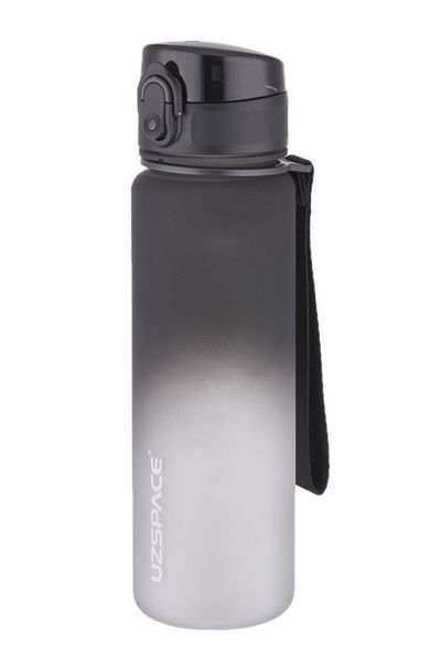 Uzspace 500ml Motivational Water Bottle Double Color Softtouch Ff Collection Tritan Water Bottle