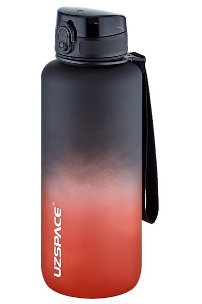 Uzspace Motivation Water Bottle 1500 Ml Mega Large Size Double Color 8 Different Colors