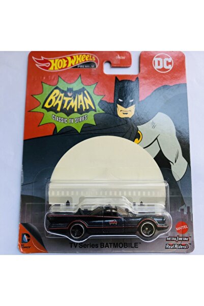 HOT WHEELS Tv Series Batmobile Batman Arabası 1:64 Ölçek Hotwheels Premium Ma...