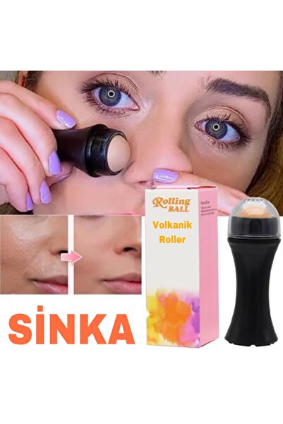 SİNKA Volkanik Taş Oil +yüz Cilt Matlaştırıcı Gerçek Lav Taşı +yüz Yağ Emici ...