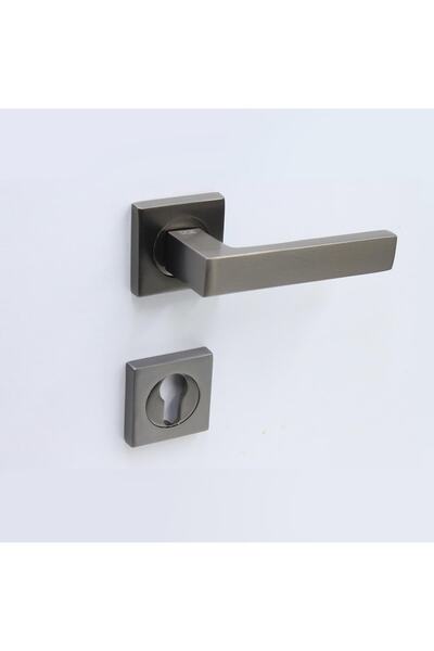 Sese Dicle Model Yale Rozetli Kapı Kolu Antrasit Renk (200-211r-03-54)