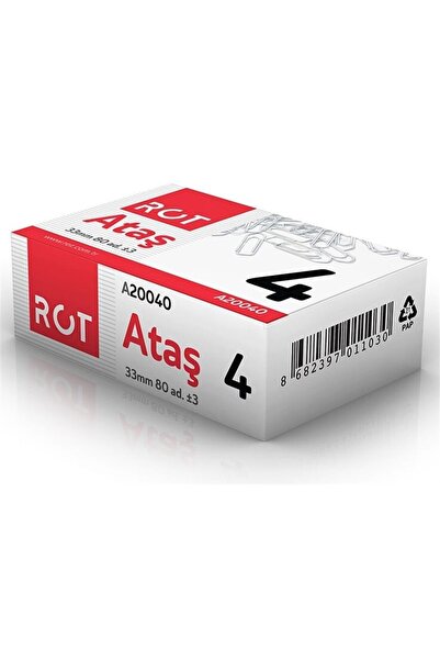 ROT Metal Ataş No:4 80 Adet