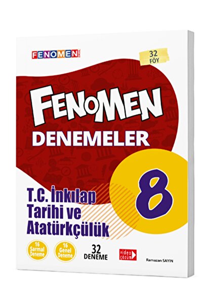 Fenomen Yayıncılık Fenomen 8.sınıf Inkılap Tarihi Ve Atatürkçülük