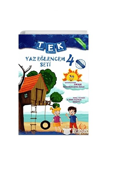 Palme Yayınları Palme 4.sınıf Tek Yaz Eğlencem Seti Tatil