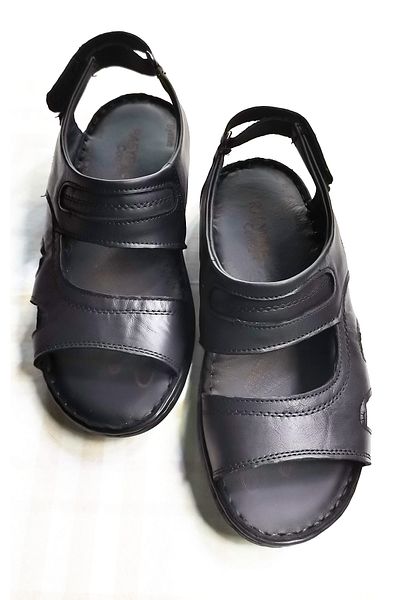 Everest 100% Leather Orthopedic Poly Sole Men's Sandals
