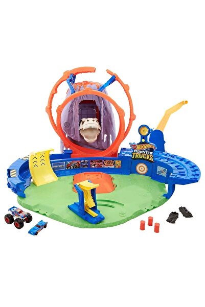 mattel Oyuncak Hot Wheels Monster Trucks Volkanik Alanda Macera Oyun Seti Gyl14