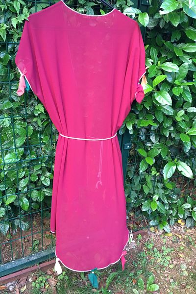 Işin Tasarım Women's Burgundy Colored Pareo