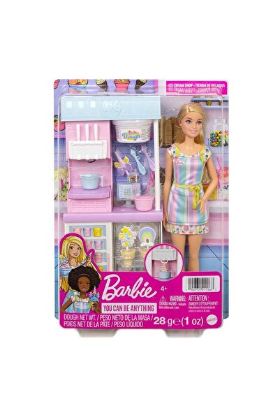 mattel Hcn46 Barbie Dondurma Dükkanı Oyun Seti
