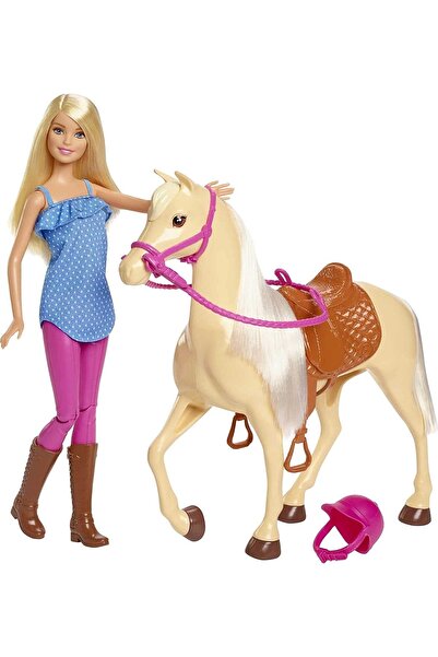 mattel Fxh13 Barbie Ve Güzel Atı Oyun Seti