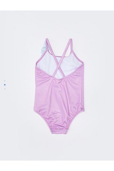 LC Waikiki Badeanzug für Baby Mädchen aus flexiblem Stoff mit Aufdruck