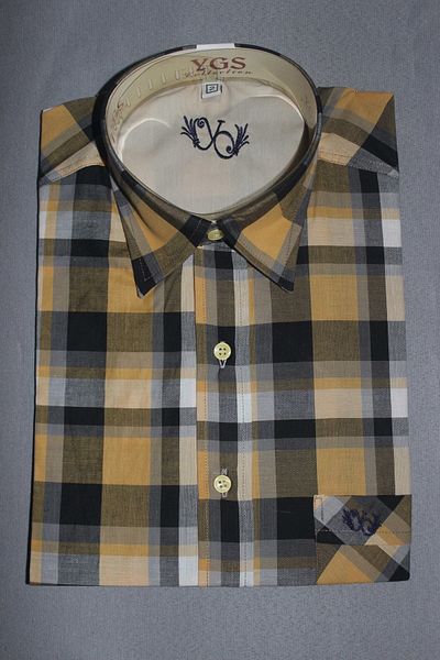 Yörükoğlu Comfortable Fit Pocket Long Sleeve Cotton Classic Men's Shirt