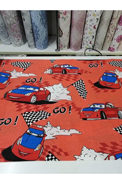 Gasel Home Nevresim-çarşaflık Ranforce Kumaş Araba Desen