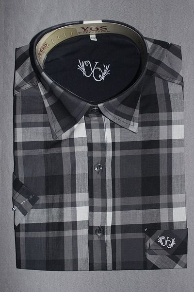 Yörükoğlu Comfortable Fit Pocket Short Sleeve Cotton Classic Men's Shirt