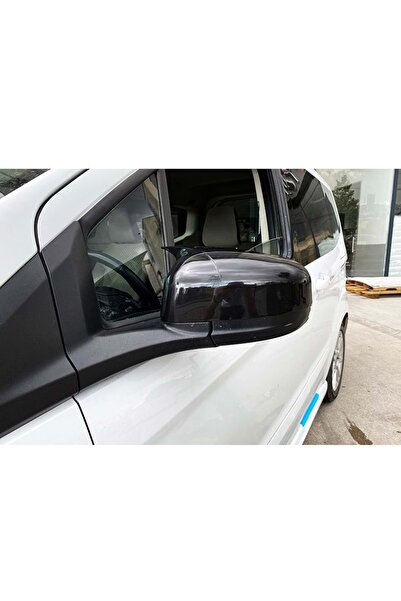 HasAkman Ford Courier Batman Yarasa Ayna Kapağı Piano Black 2014 2015 2016 2017