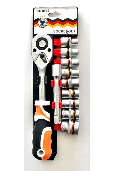 euro tools Emre Chrome Valadium Socket Set