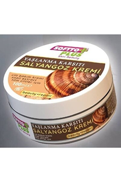 Softto Plus Yaşlanma Karşıtı Salyangoz Kremi