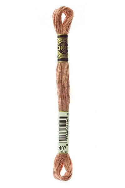 Dmc 407 Thread 2 Pieces Muline